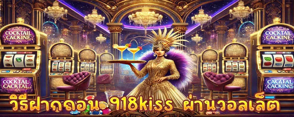 วิธีฝากถอน 918kiss ผ่านวอลเล็ต