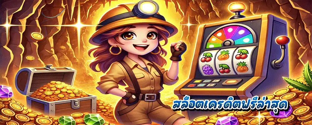 สล็อตเครดิตฟรีล่าสุด